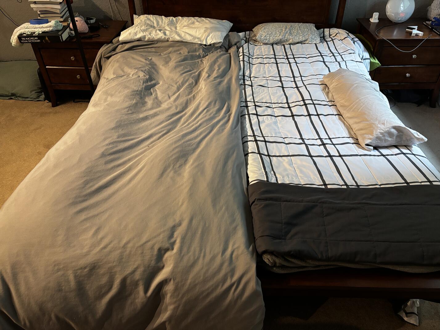 Final Bed, separate Bedding